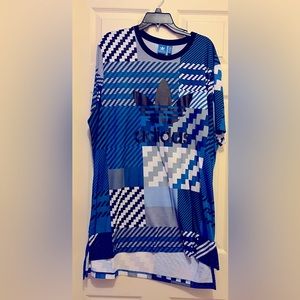 Mens used Adidas short sleeve shirt